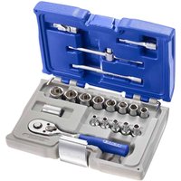Expert by Facom 19 Piece 1/4" Drive Hex Socket Set Metric