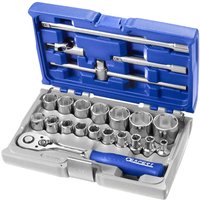 Expert by Facom 22 Piece 1/2" Drive Hex Socket Set Metric