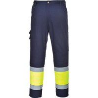 Portwest Hi Vis Two Tone Combat Trousers