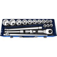 Expert by Facom 20 Piece 3/4" Drive Hex Socket Set Metric