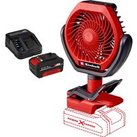 Einhell GC-CF 18/110 Li 18v Cordless Brushless Air Fan 1 x 4ah Li-ion Battery Charger