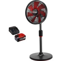 Einhell GE-CF 18/320 P Li 18v Cordless Brushless Pedestal Air Fan 1 x 5.2ah Li-ion Battery Charger