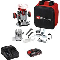 Einhell Professional TP-RO 18 Li BL 18v Cordless Brushless Plunge and Trim Router Set