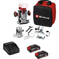 Einhell Professional TP-RO 18 Li BL 18v Cordless Brushless Plunge and Trim Router Kit