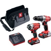 Einhell 18v Cordless Combi Drill and Impact Driver Kit