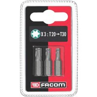 Facom EX12.J3 3 Piece Torx Screwdriver Bit Set
