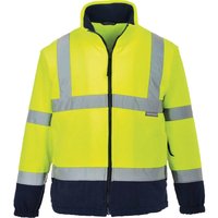 Portwest 2 Tone Hi Vis Fleece Jacket