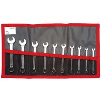 Facom 39.JE10T 10 Piece Midget Combination Spanner Set in Tool Roll
