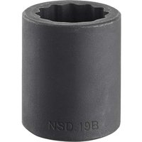 Facom 1/2" Drive Bi Hexagon Impact Socket Metric