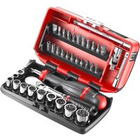Facom 38 Piece 1/4" Drive NANO Socket and Bit Set Imperial