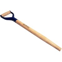 Faithfull FSC Ash MYD Bent Taper Spade Fork or Shovel Handle 0.7m