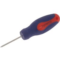 Faithfull Soft Grip Round Shank Chisel Tip Bradawl
