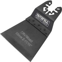 Faithfull OIS Oscillating Multi Tool Wood Flush Cut Blade