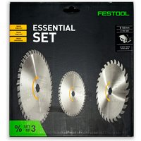 Festool F-KSB-SORT/3 160mm Circular Saw Blade 3 Piece Set