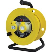 Sirius 2 Socket Cable Extension Reel 110v 25m