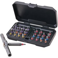 Faithfull 34 Piece Screwdriver Bit and Ratchet Set