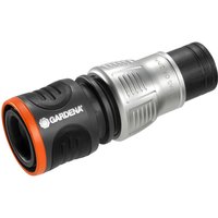 Gardena Premium Water Stop Hose Pipe Connector
