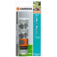 Gardena ORIGINAL Threaded Tap and Hose Pipe Connector Set 21 & 26.5mm