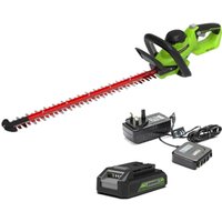 Greenworks G24HT56II 24v Cordless Hedge Trimmer 560mm