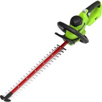 Greenworks GD24HT61 24v Cordless Brushless Hedge Trimmer 610mm