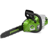 Greenworks GD24X2CS36 48v Cordless Brushless Chainsaw 360mm