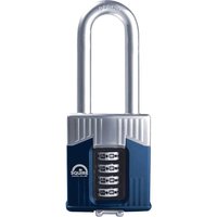 Squire Warrior High-Security Long Shackle Combination Padlock 55mm WARRIOR COMBI 55/2.5