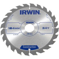 Irwin IRWIN® Construction Circular Saw Blade 184 x 30mm x 24T ATB 1897197