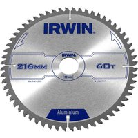 Irwin IRWIN® Professional Aluminium Circular Saw Blade 216 x 30mm x 60T TCG 1907777