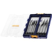 Irwin IRWIN® Blue Groove 4X Flat Bit Set, 8 Piece IW4041010