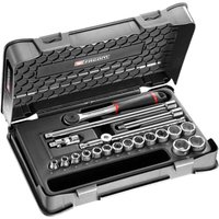 Facom J.161-3P6 20 Piece 3/8" Drive Hexagon Socket Set