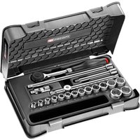 Facom J.360-3P6 20 Piece 3/8" Drive Hexagon Socket Set