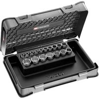 Facom J.400 17 Piece 3/8" Drive Bi Hexagon Socket Set