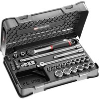 Facom J.431BSP 35 Piece 3/8" Drive Hexagon Socket Set