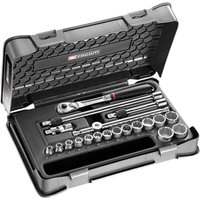 Facom JL.171-3P12 20 Piece 3/8" Drive Bi Hexagon Socket Set