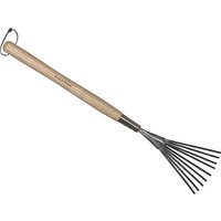 Kent and Stowe Stainless Steel FSC Hand Border Rake