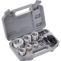 Bosch 9 Piece Electricians HSS Bi Metal Hole Saw Set