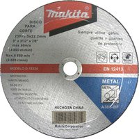 Makita Flat Metal Cutting Disc