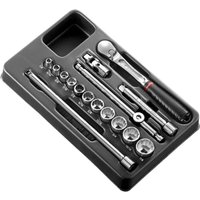 Facom MOD.JL161-212U 16 Piece 3/8" Drive Bi Hexagon Socket Set Imperial