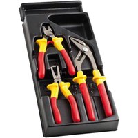 Facom MOD.VEA0 3 Piece VDE Insulated Plier Set in Module Tray