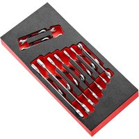 Facom MODM.44J9SLS 9 Piece SLS Open End Spanner Set in Foam Module