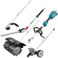 Makita DUX18 18v LXT Cordless Brushless Split Shaft Garden Multi Tool Kit
