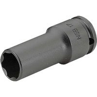 Facom 1/2" Drive Deep Thin Wall Hexagon Impact Socket