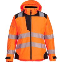 Portwest PW3 Womens Hi Vis Waterproof Rain Jacket