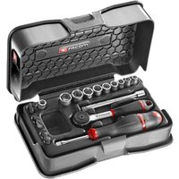 Facom R.161-4P6 21 Piece 1/4" Drive Bi Hexagon Socket Set