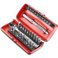 Facom 31 Piece 1/4" Ratchet Bit Driver Set Metric