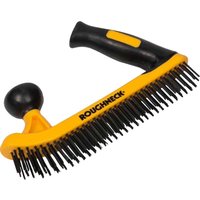 Roughneck Two Handed Soft Grip Wire Brush