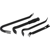 Roughneck 4 Piece Toolbox Prying and Wrecking Bar Set