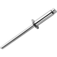 Rapid Stainless Steel Rivets 3.2 x 8mm Blister of 50 5000393