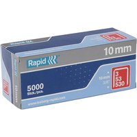 Rapid 53/10B 10mm Galvanised Staples (Box 5000) 11858810