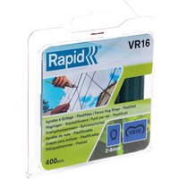 Rapid VR16 Fence Hog Rings Pack 3190 Galvanised Boxed 40108808